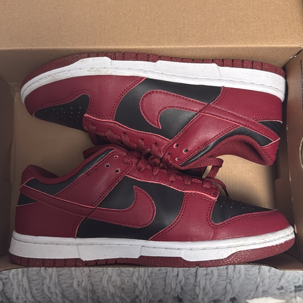 Women’s Nike Dunk Low Next Nature Team Red Black